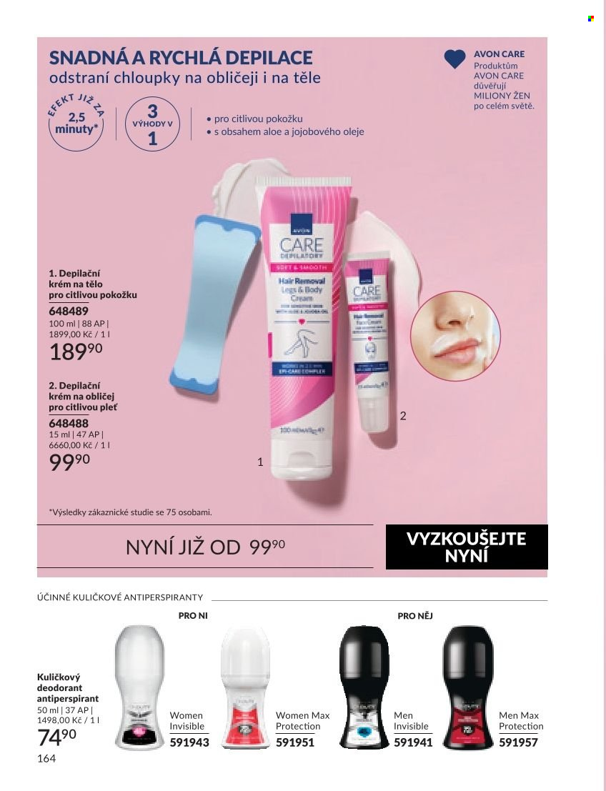 Leták AVON - 1.9.2026 - 30.9.2026. Strana 164