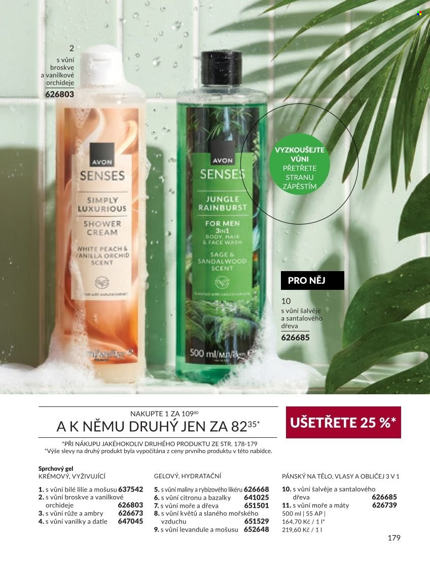 Leták AVON - 1.9.2026 - 30.9.2026. Strana 179