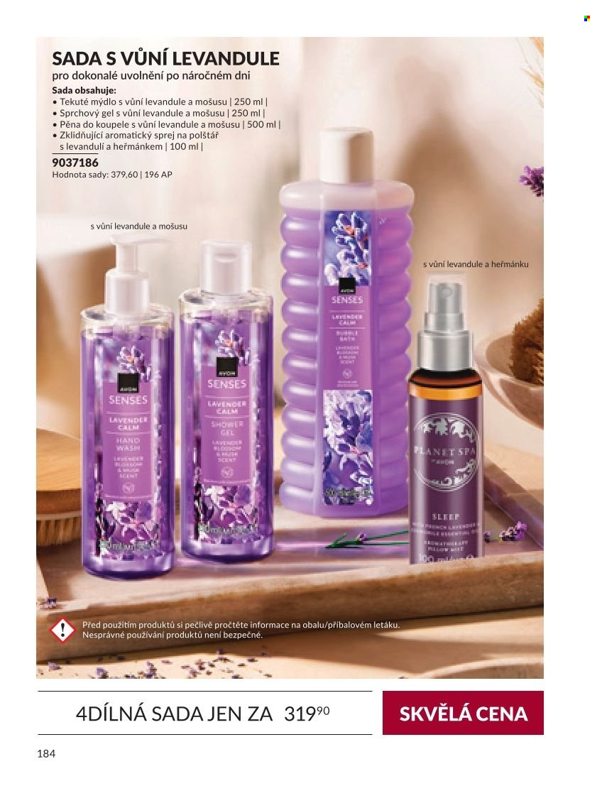 Leták AVON - 1.9.2026 - 30.9.2026. Strana 184