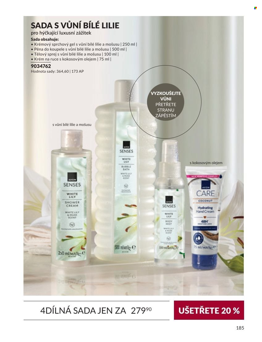 Leták AVON - 1.9.2026 - 30.9.2026. Strana 185