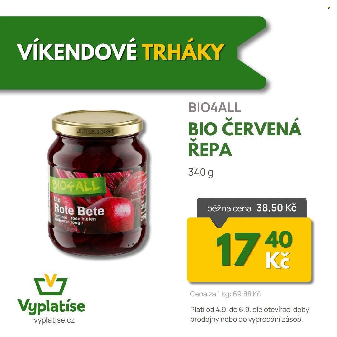 Leták Vyplatíse - 4.9.2026 - 6.9.2026. Strana 8