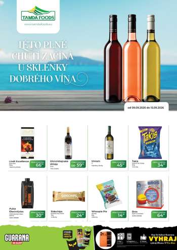 Leták Tamda Foods - 9.9.2026 - 15.9.2026.