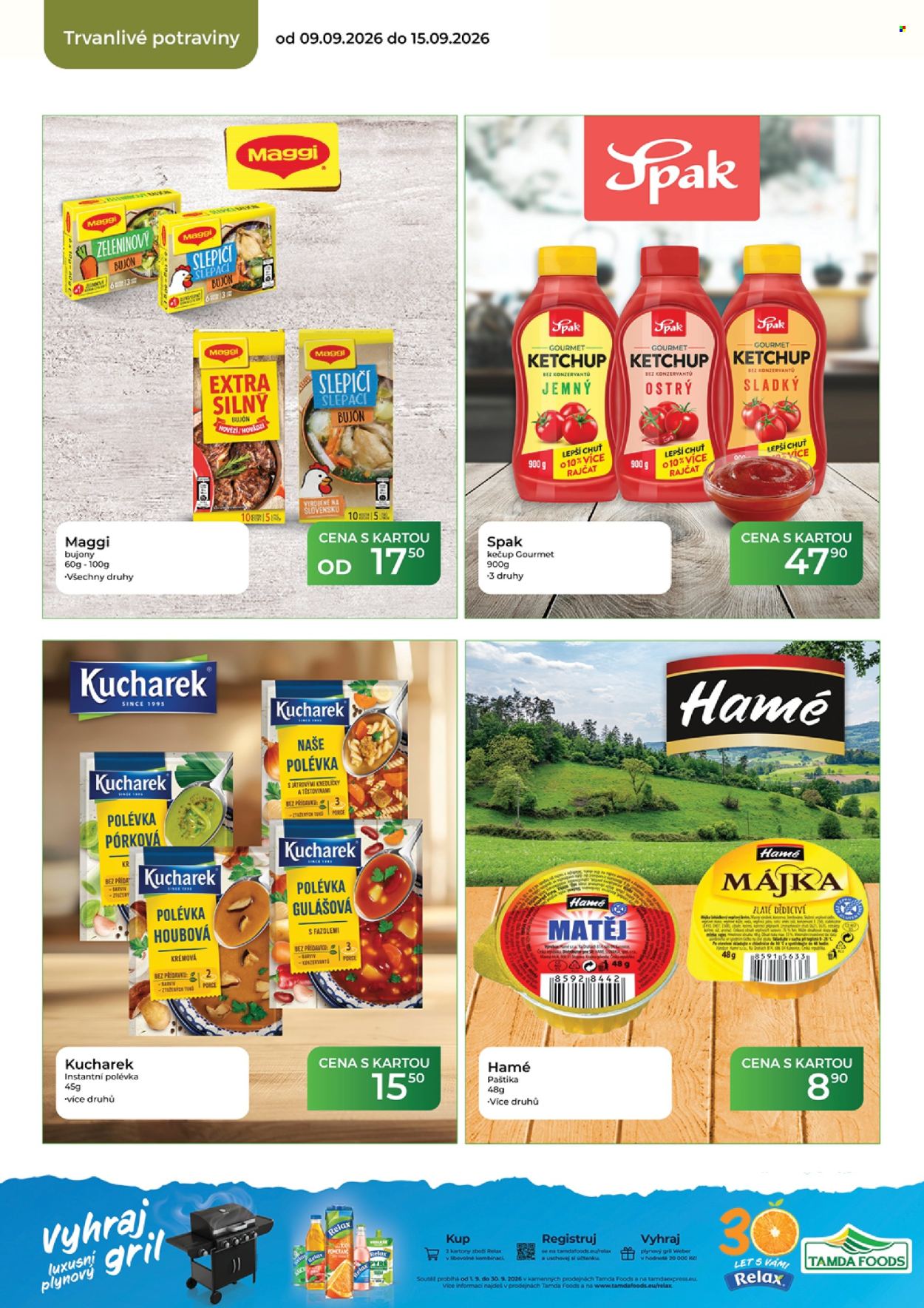Leták Tamda Foods - 9.9.2026 - 15.9.2026. Strana 40