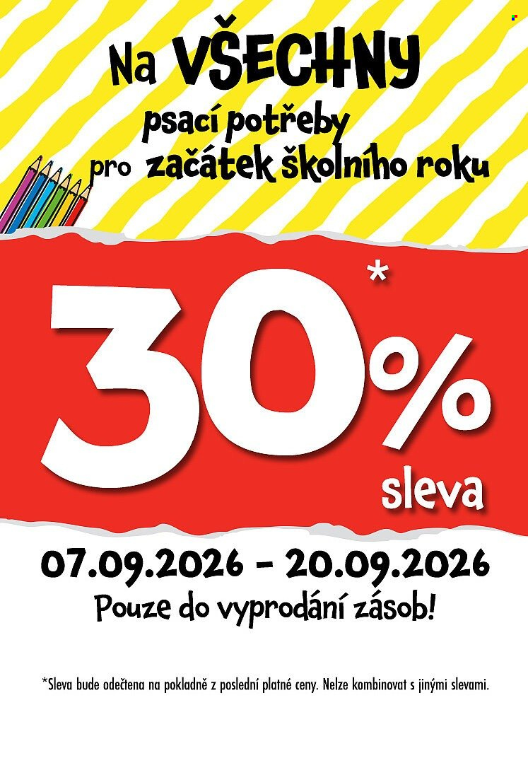 Leták TEDi - 7.9.2026 - 20.9.2026. Strana 1