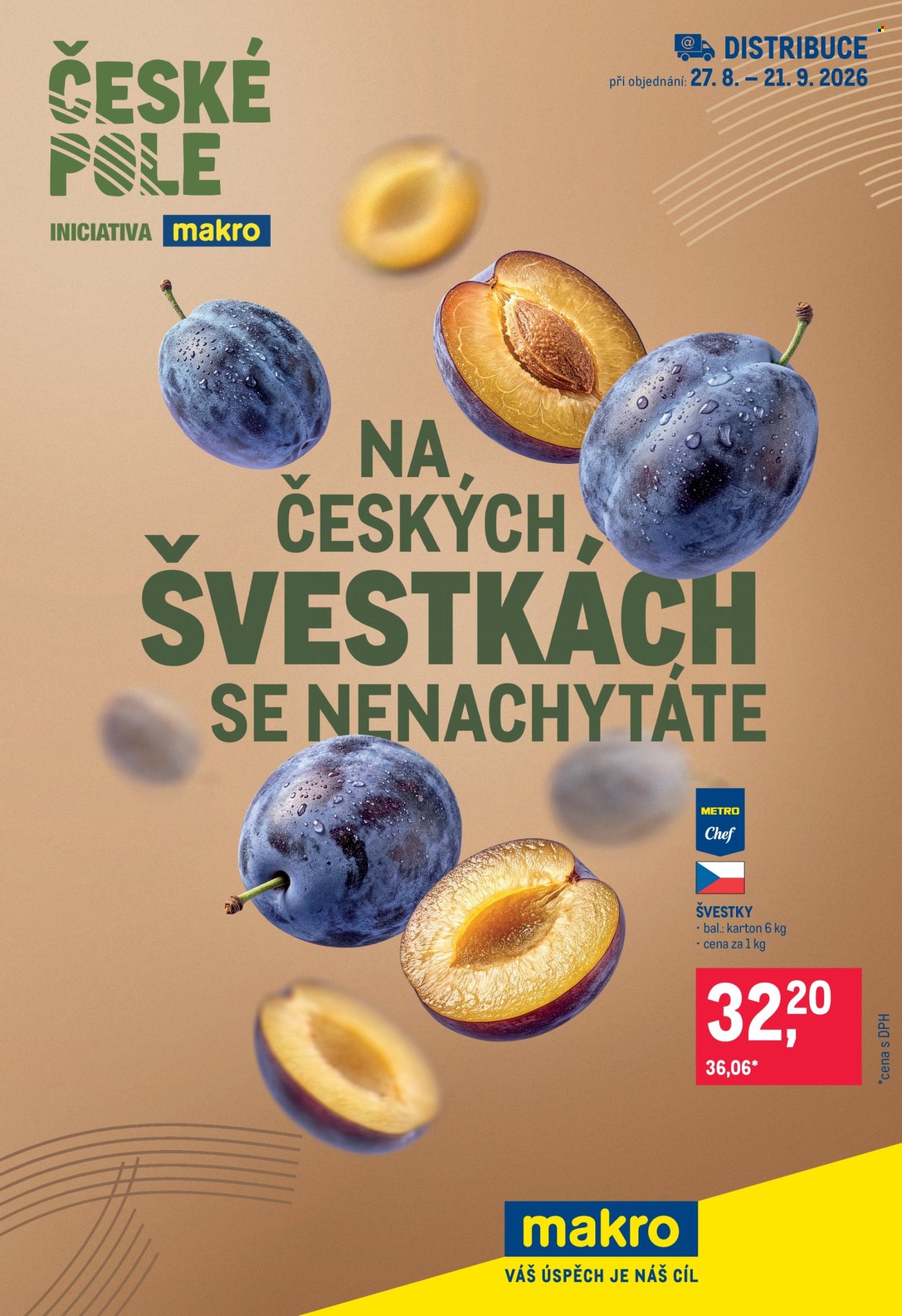 Leták MAKRO - 27.8.2026 - 21.9.2026. Strana 1