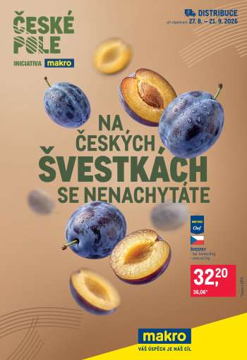Leták MAKRO - 27.8.2026 - 21.9.2026.