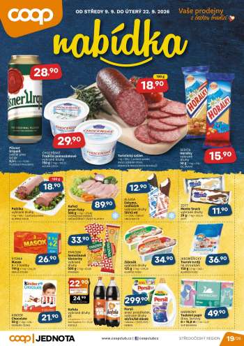 Leták coop JEDNOTA - 9.9.2026 - 22.9.2026.