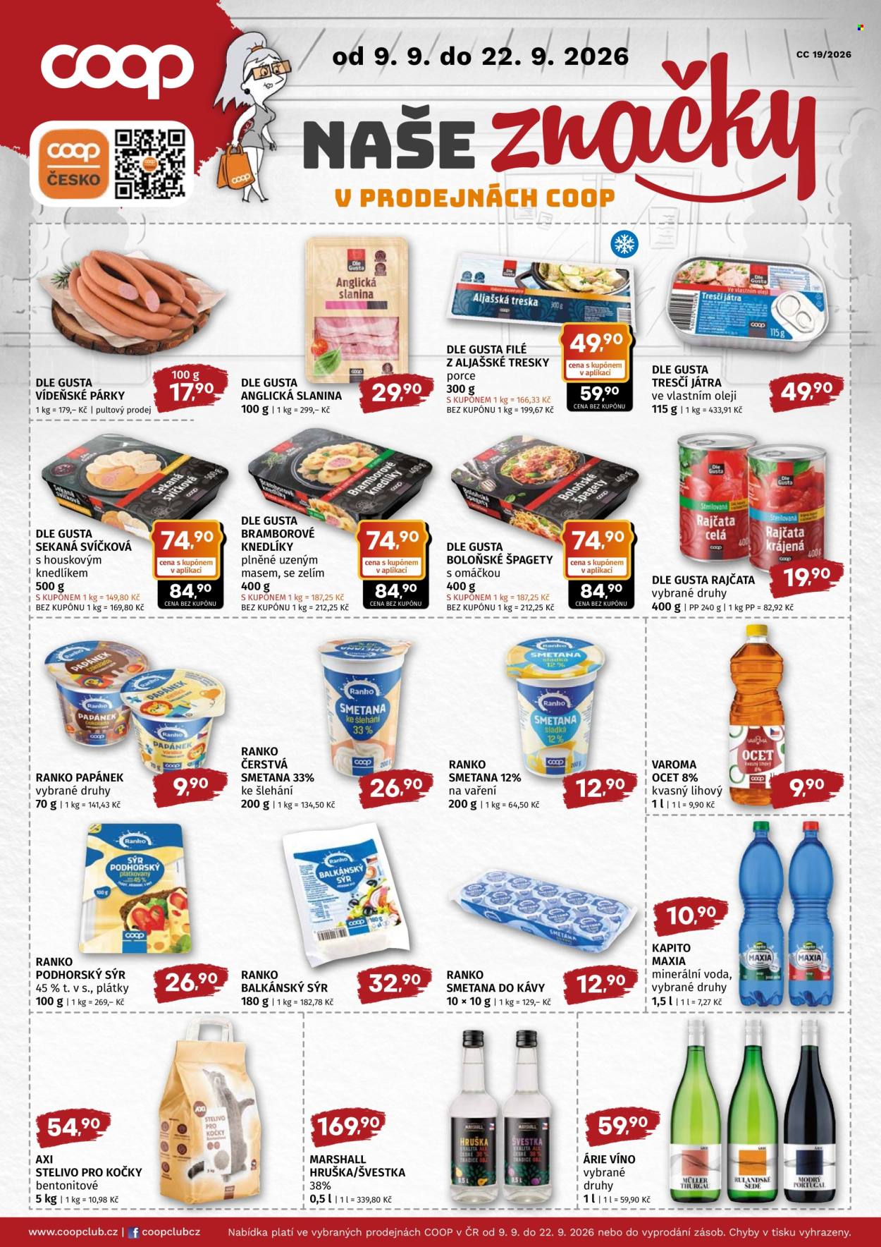 Leták coop TIP - 9.9.2026 - 22.9.2026. Strana 2