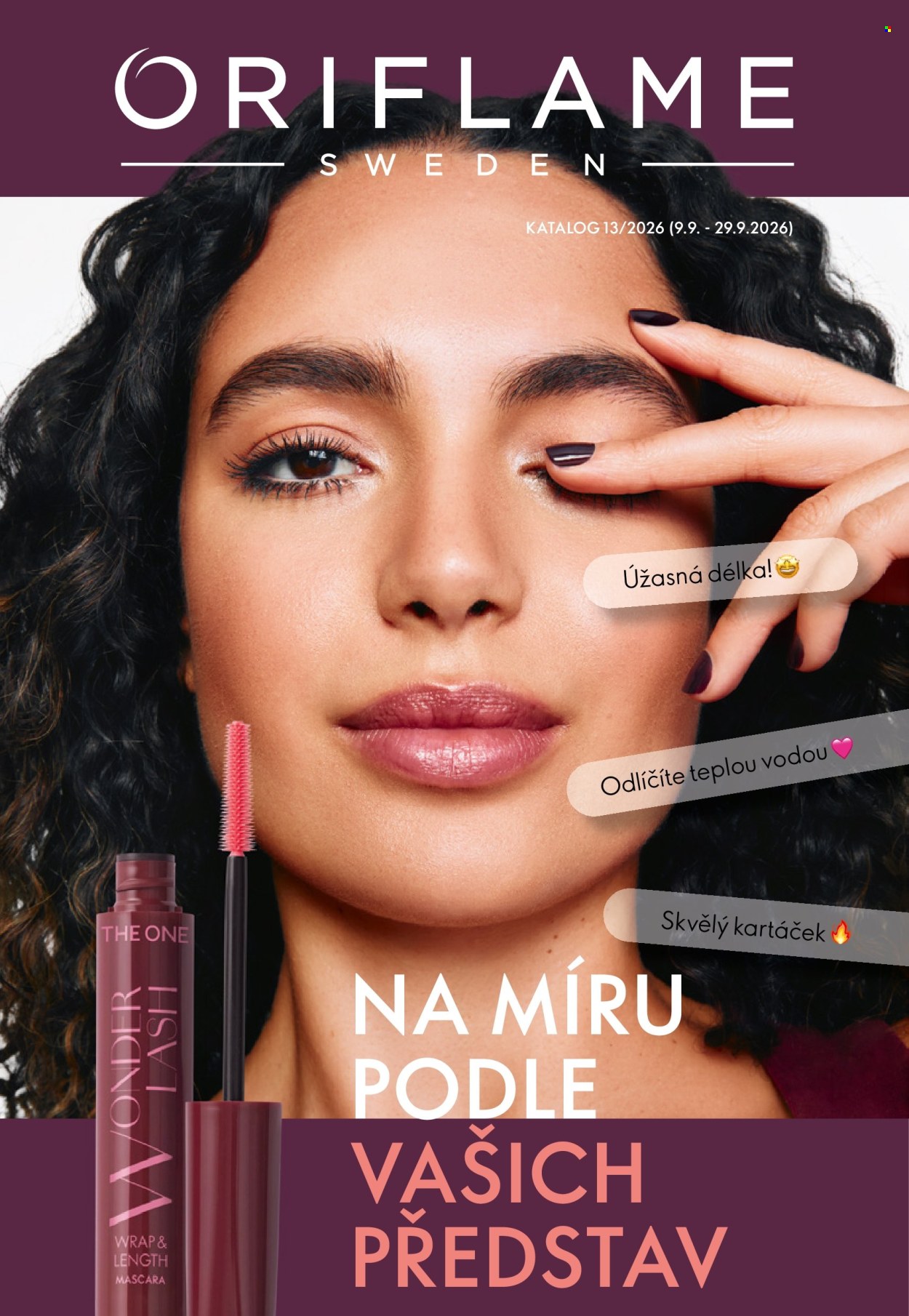 Leták ORIFLAME - 9.9.2026 - 29.9.2026. Strana 1