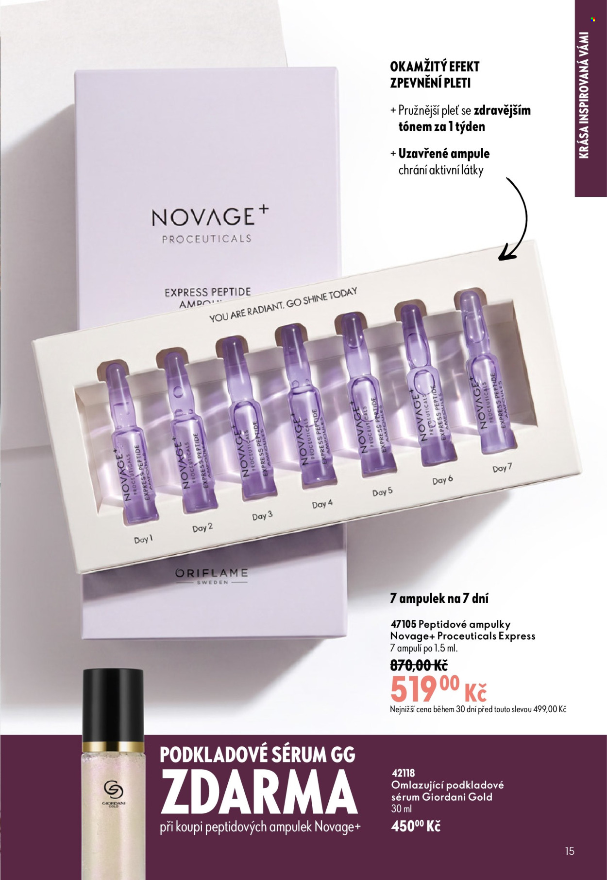 Leták ORIFLAME - 9.9.2026 - 29.9.2026. Strana 15