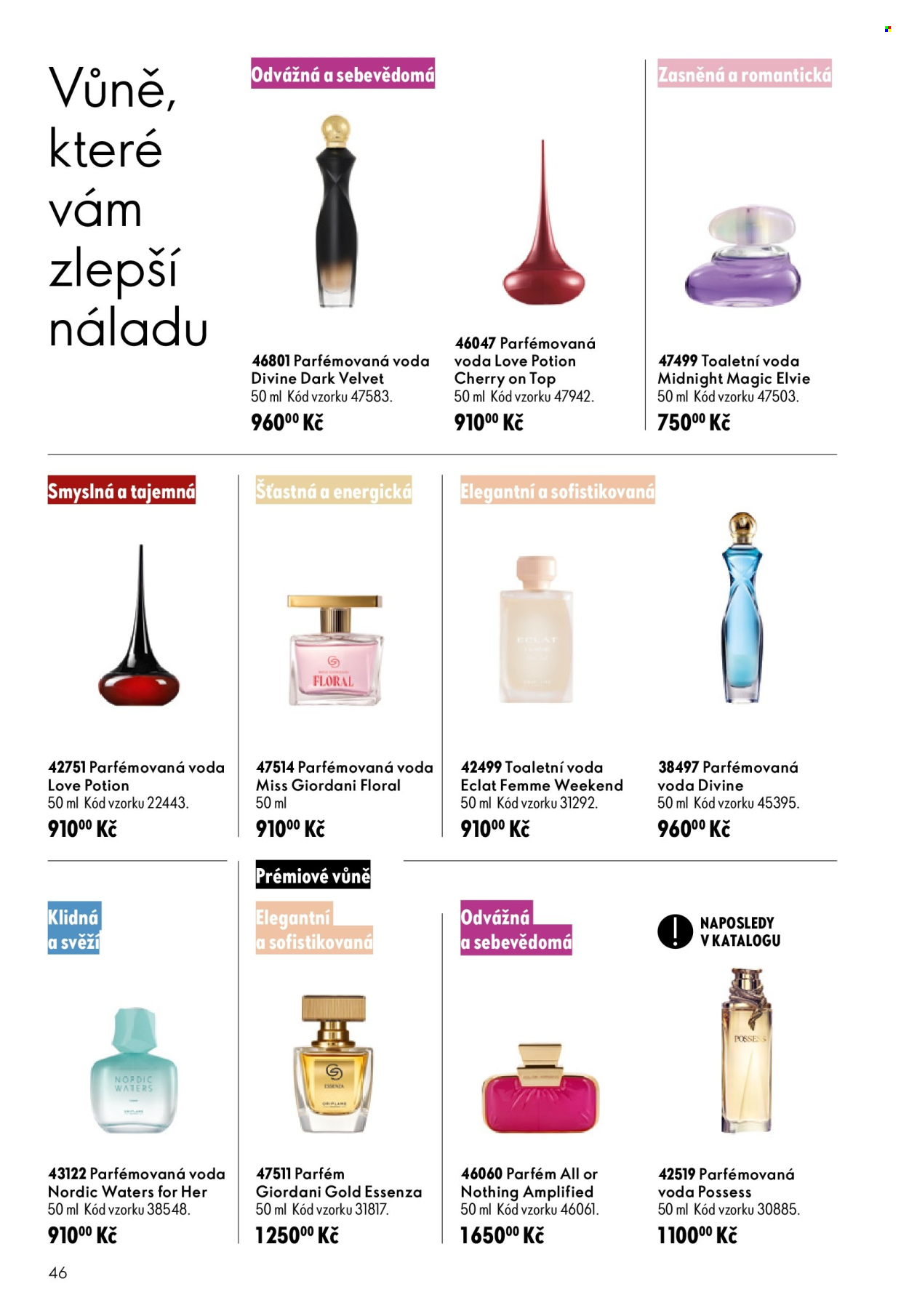 Leták ORIFLAME - 9.9.2026 - 29.9.2026. Strana 46