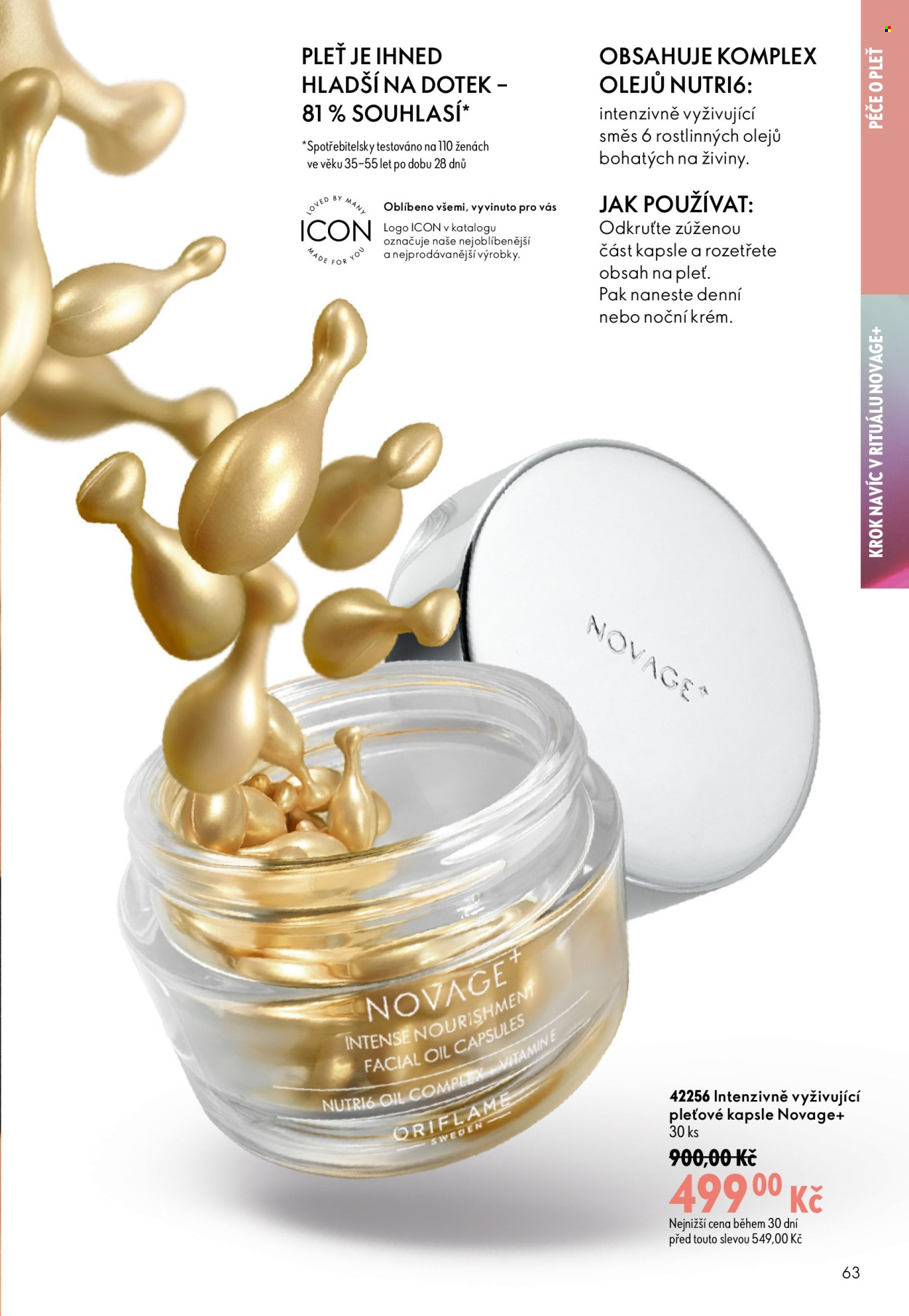 Leták ORIFLAME - 9.9.2026 - 29.9.2026. Strana 63