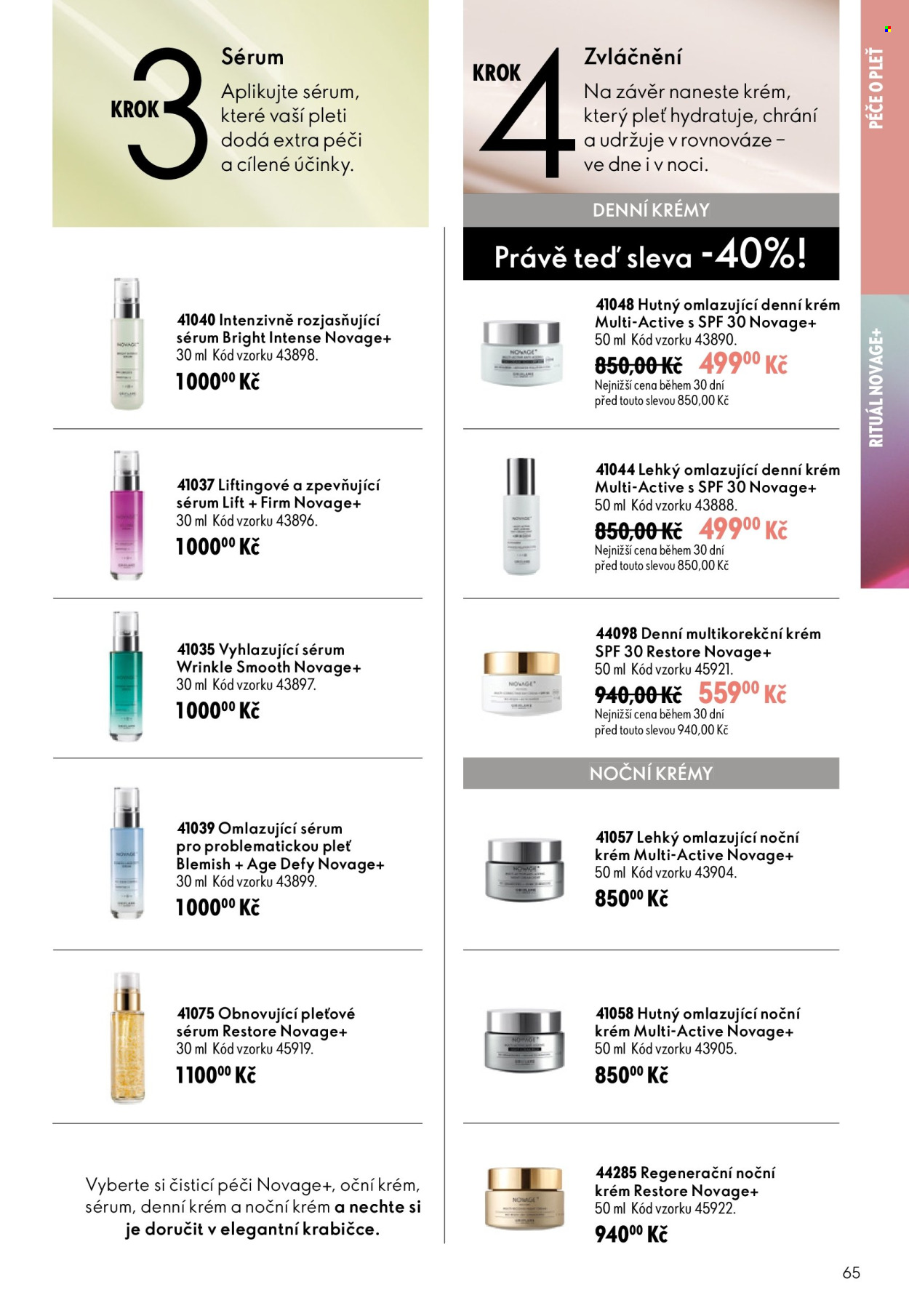 Leták ORIFLAME - 9.9.2026 - 29.9.2026. Strana 65