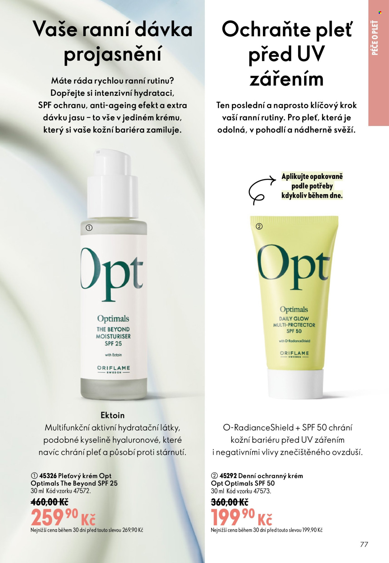 Leták ORIFLAME - 9.9.2026 - 29.9.2026. Strana 77