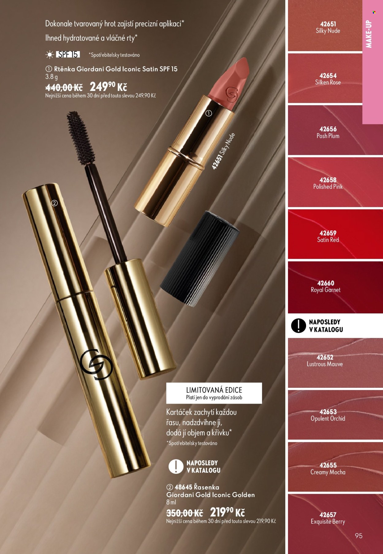 Leták ORIFLAME - 9.9.2026 - 29.9.2026. Strana 95
