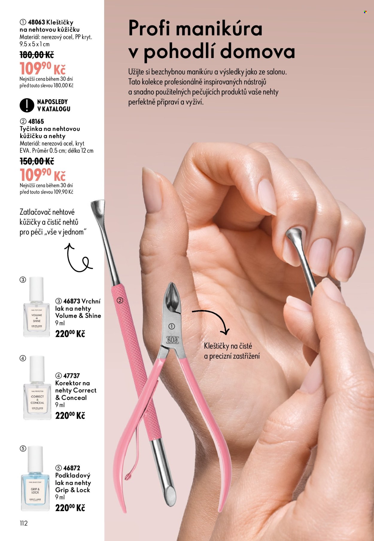 Leták ORIFLAME - 9.9.2026 - 29.9.2026. Strana 112