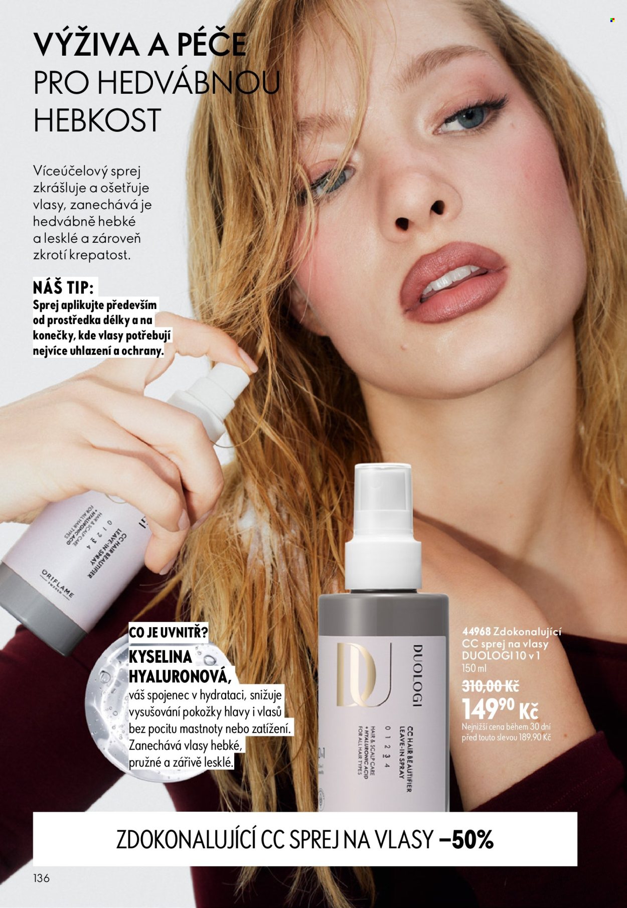 Leták ORIFLAME - 9.9.2026 - 29.9.2026. Strana 136