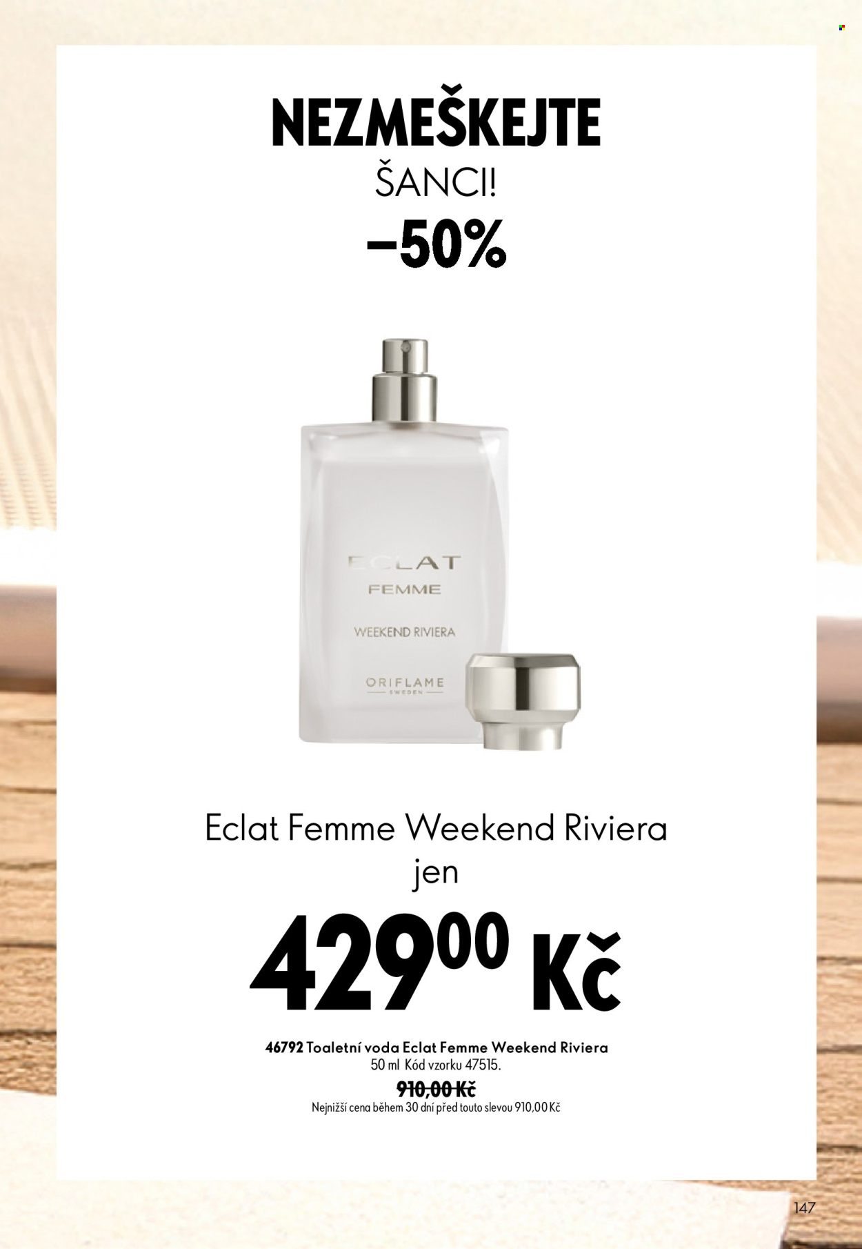 Leták ORIFLAME - 9.9.2026 - 29.9.2026. Strana 147