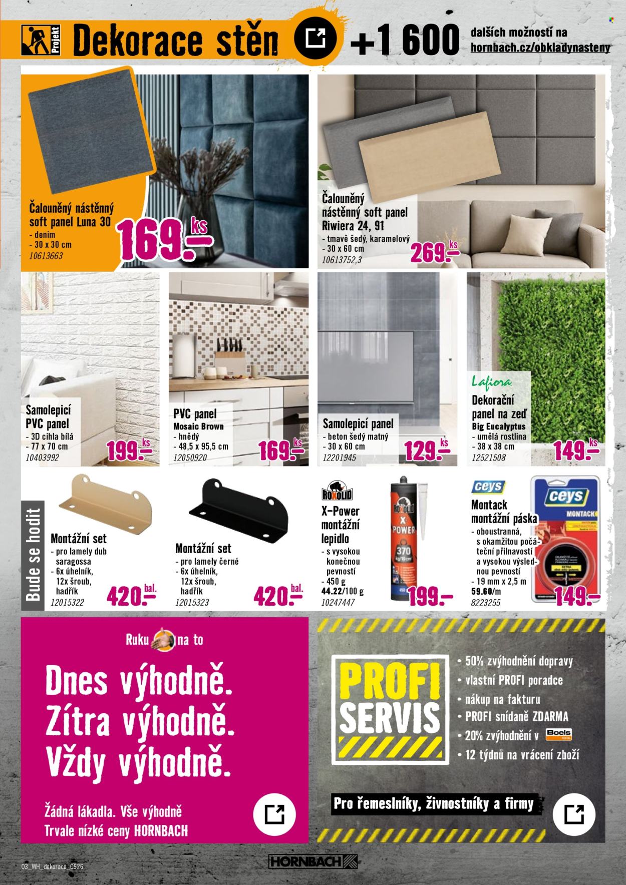 Leták HORNBACH - 9.9.2026 - 23.9.2026. Strana 3