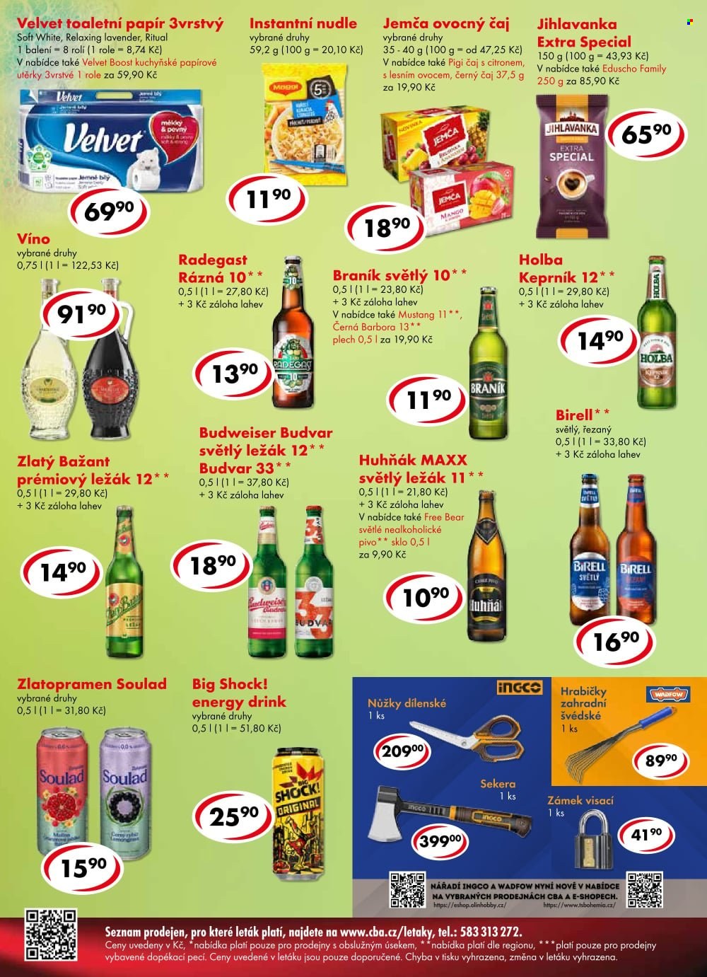 Leták CBA Premium - 16.9.2026 - 22.9.2026. Strana 6