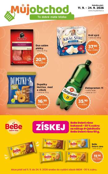 Leták Můj obchod - 11.9.2026 - 24.9.2026.