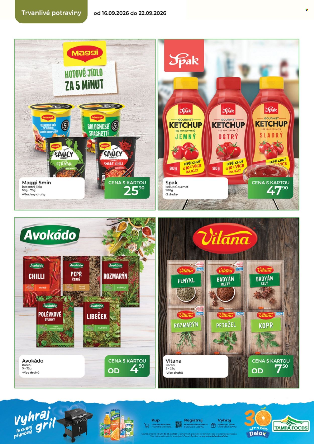 Leták Tamda Foods - 16.9.2026 - 22.9.2026. Strana 40