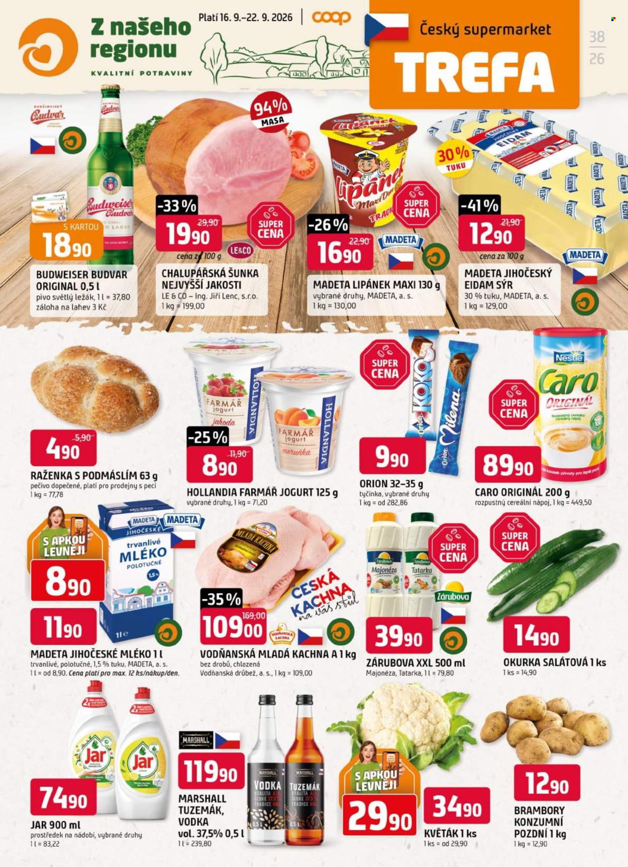 Leták TREFA coop - 16.9.2026 - 22.9.2026. Strana 1