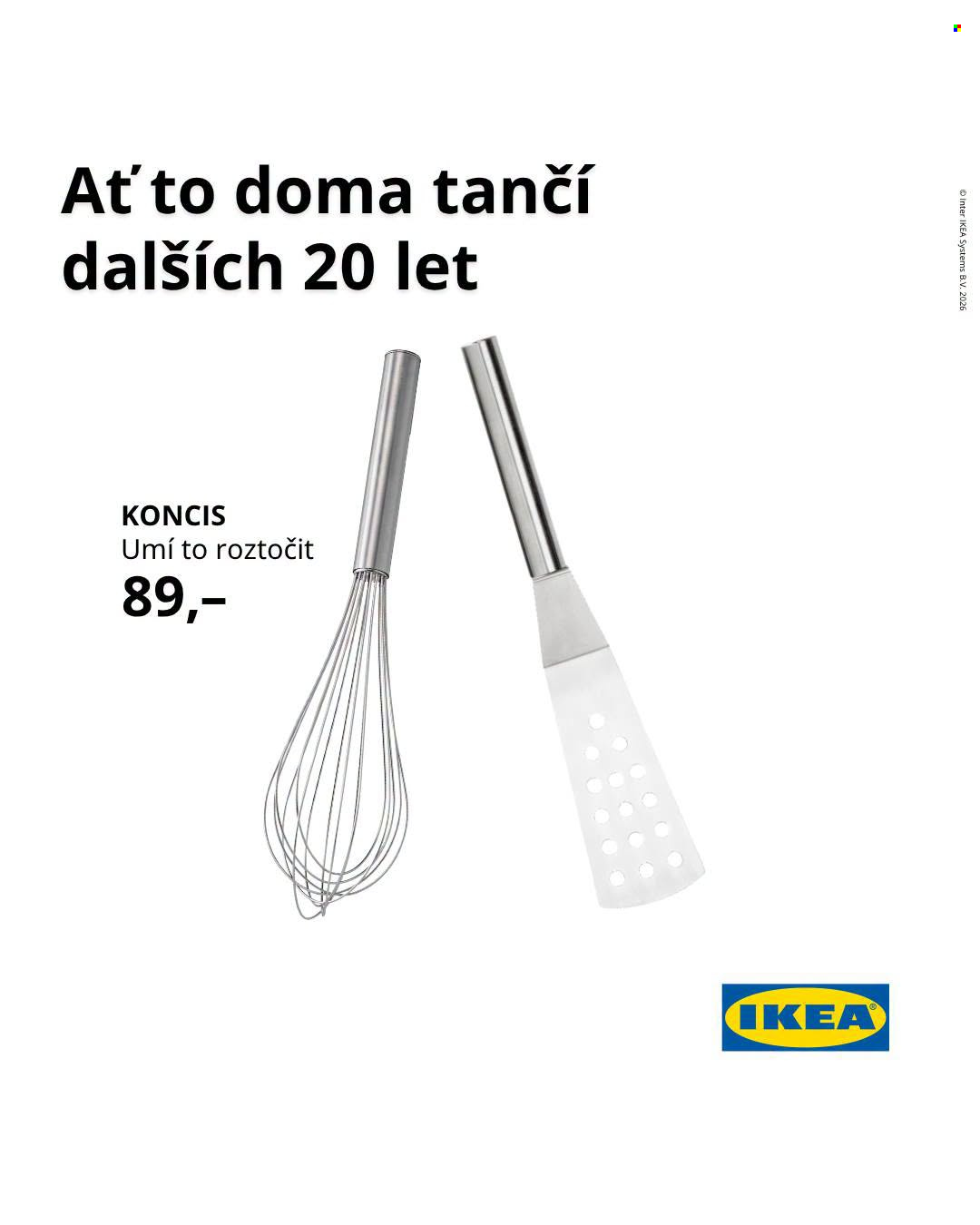 Leták IKEA. Strana 1
