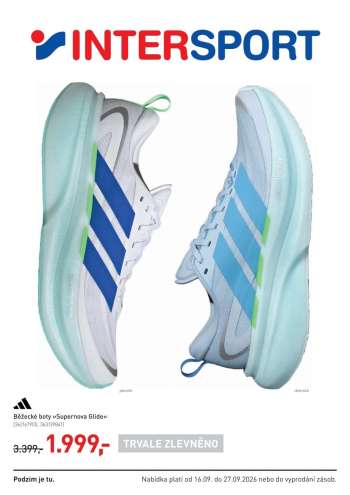 Leták INTERSPORT - 16.9.2026 - 27.9.2026.