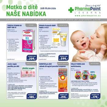 Leták PharmaPoint - 14.9.2026 - 11.10.2026.