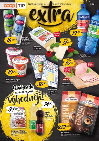 Leták coop TIP - 16.9.2026 - 29.9.2026.