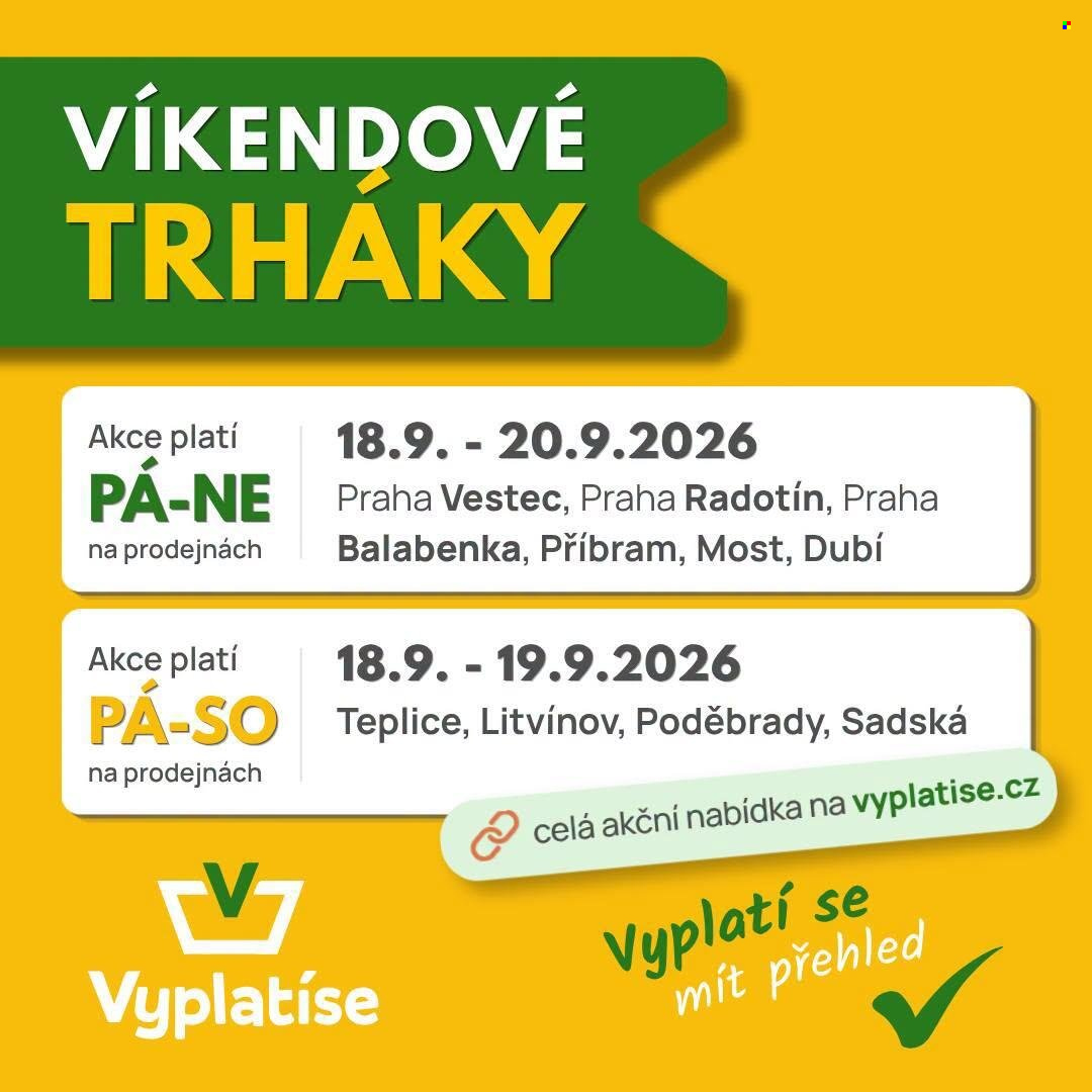 Leták Vyplatíse - 18.9.2026 - 20.9.2026. Strana 8