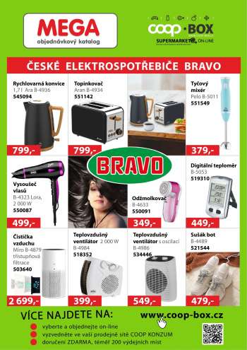 Leták Konzum.