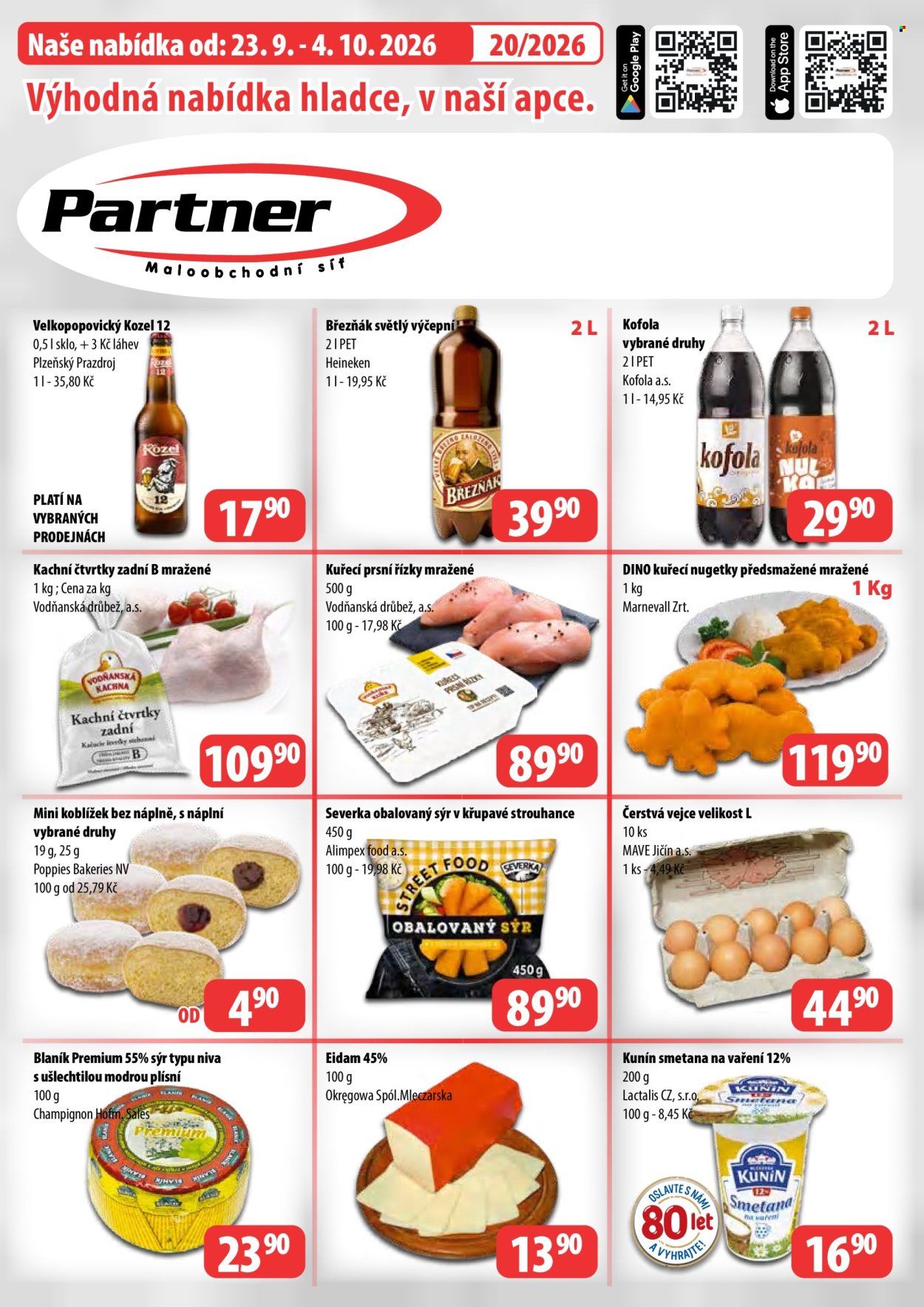 Leták Partner - 23.9.2026 - 4.10.2026. Strana 1