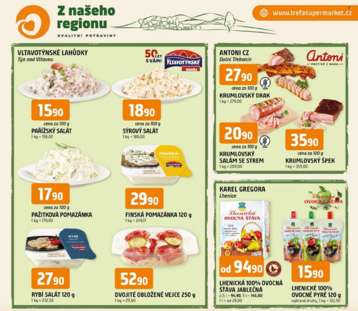 Leták TREFA coop - 23.9.2026 - 29.9.2026. Strana 1