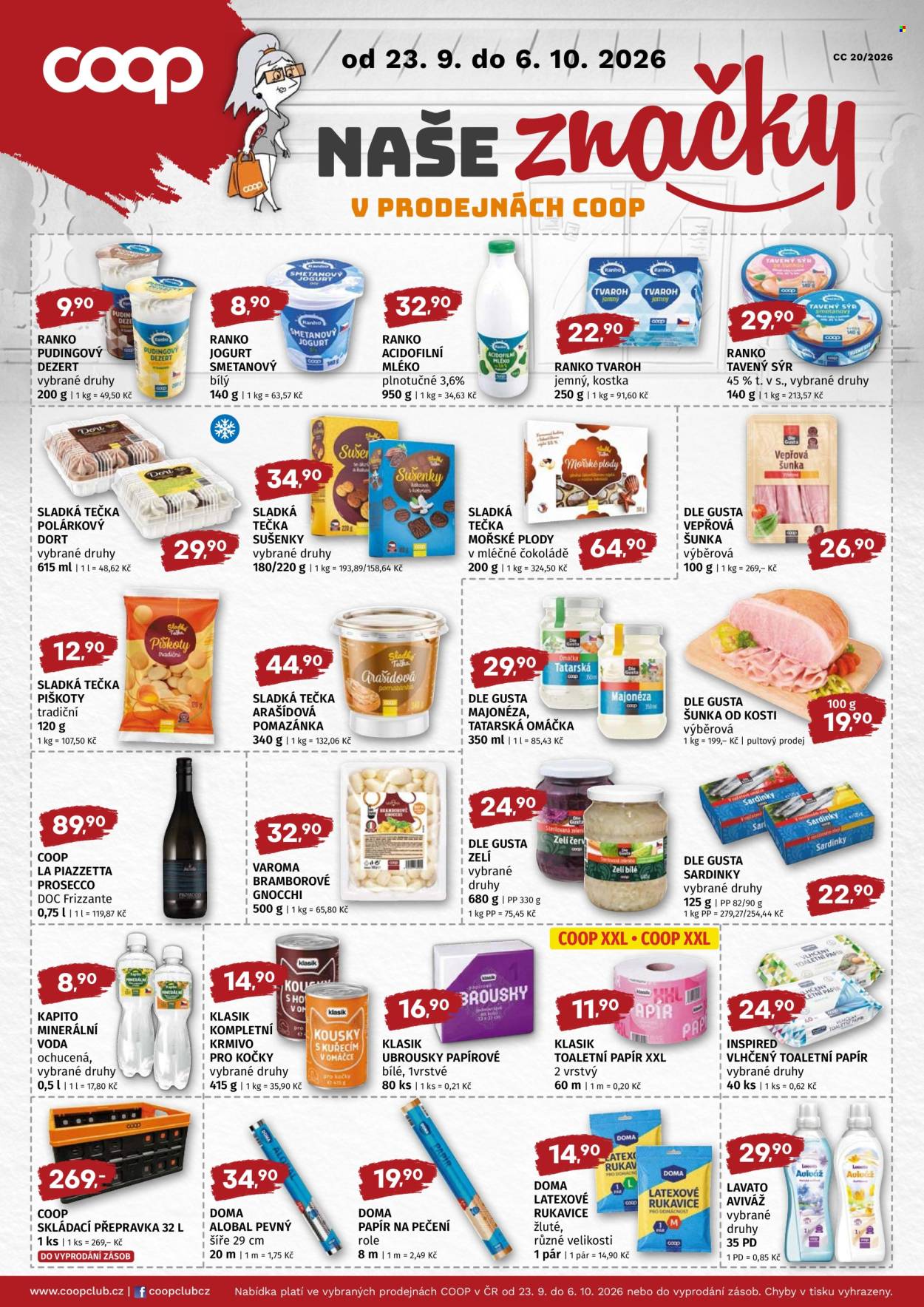 Leták TREFA coop - 23.9.2026 - 6.10.2026. Strana 2