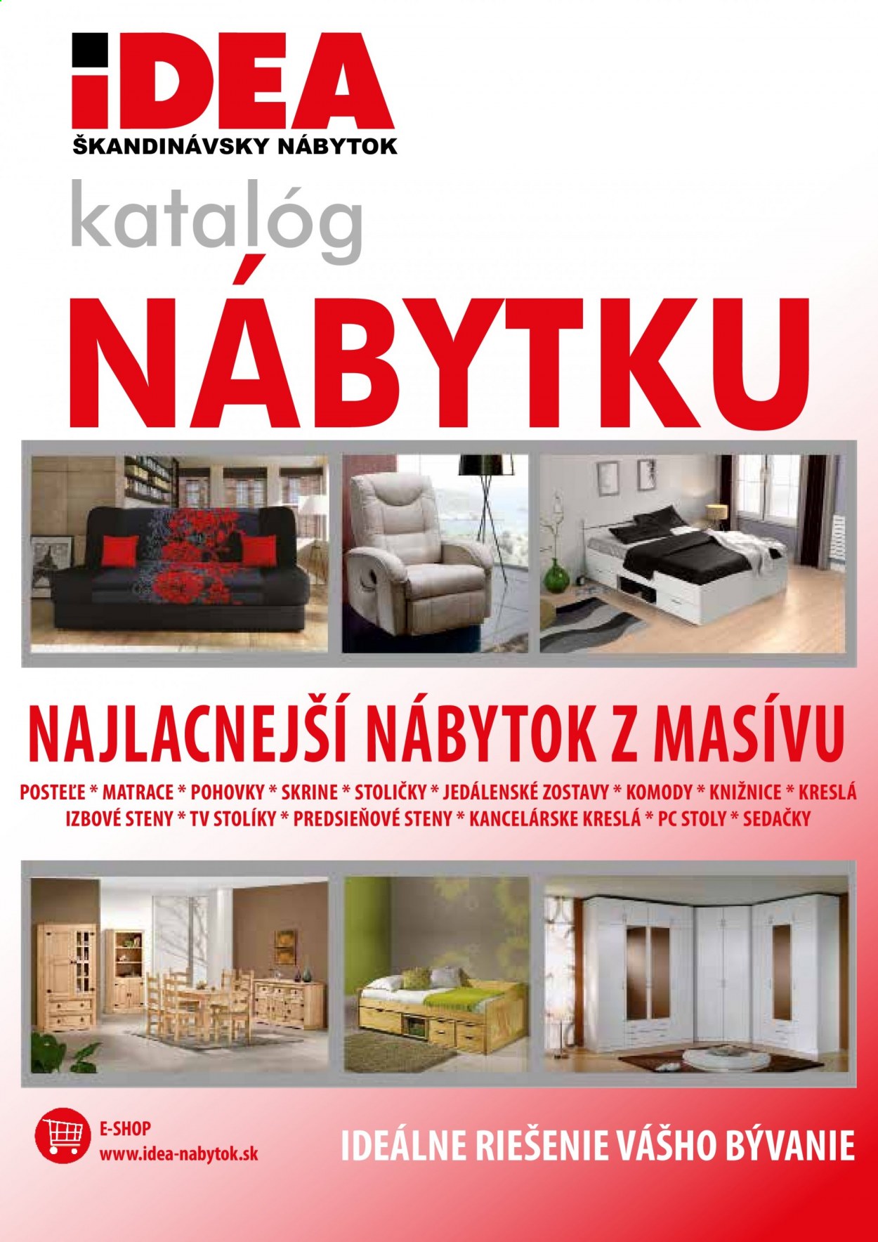 Leták IDEA nábytok. Strana 1
