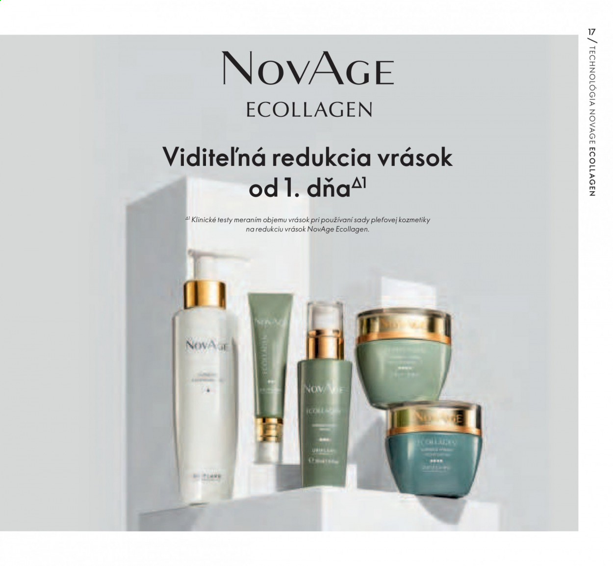 Leták Oriflame. Strana 17