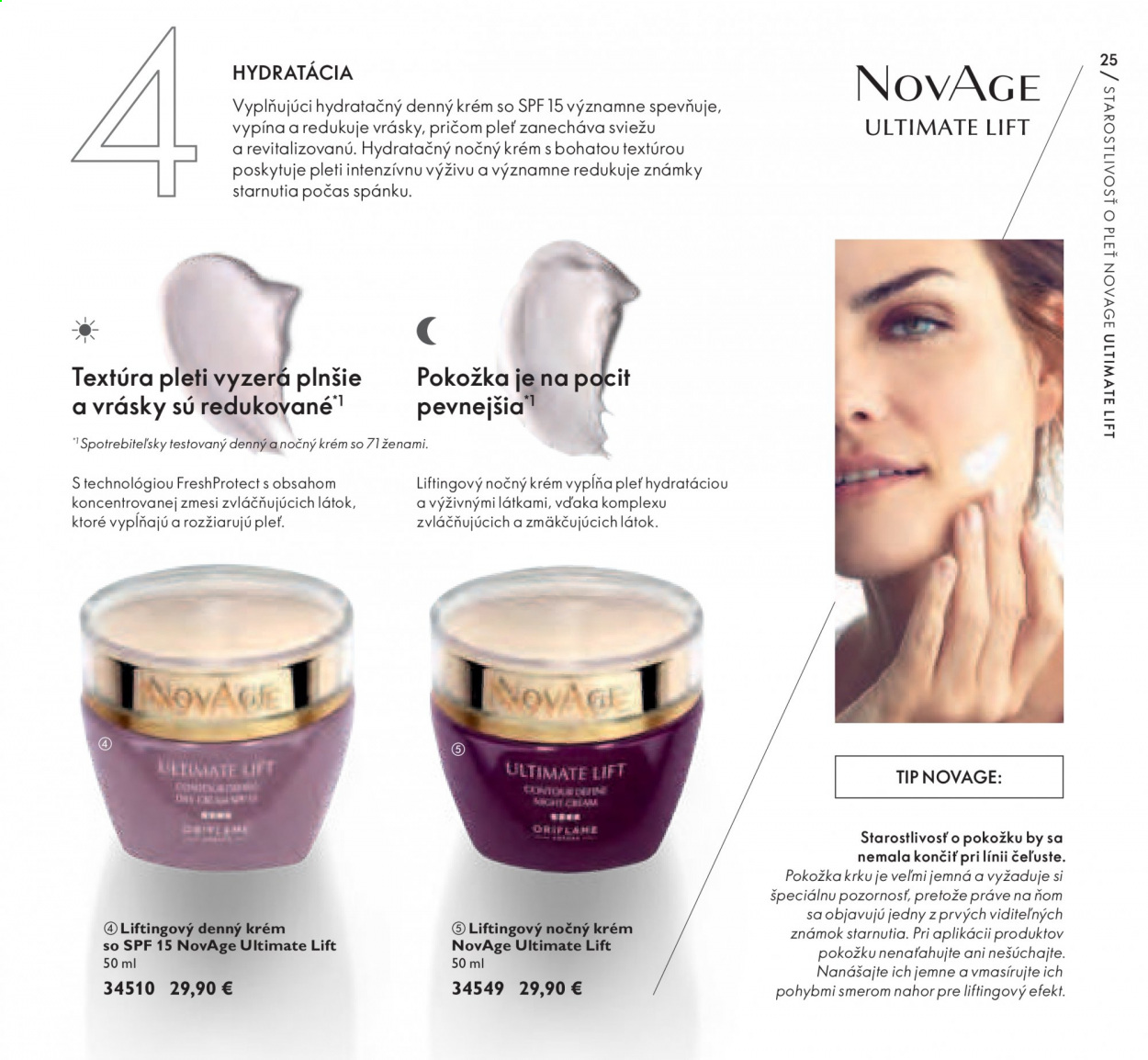 Leták Oriflame. Strana 25