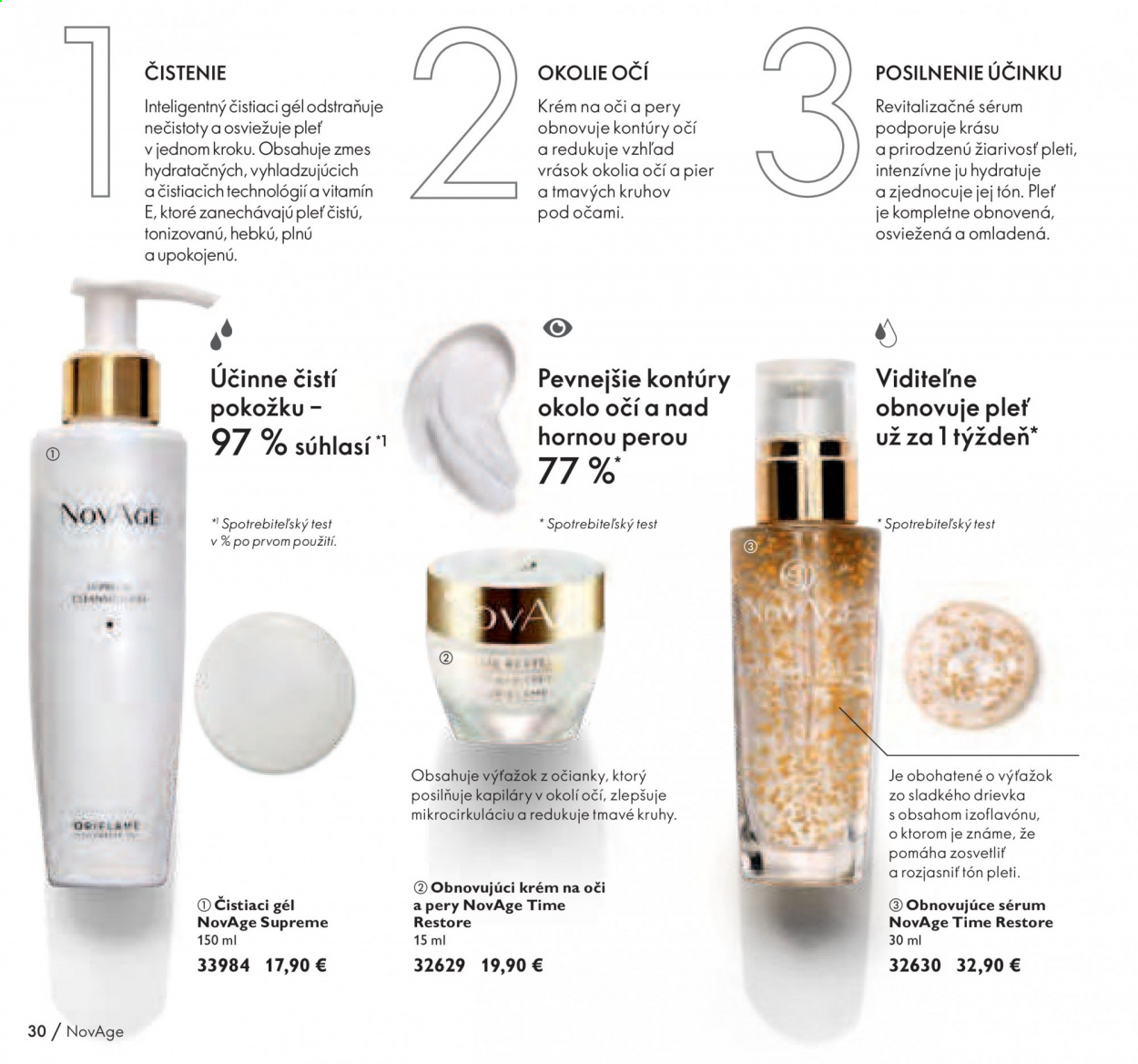 Leták Oriflame. Strana 30