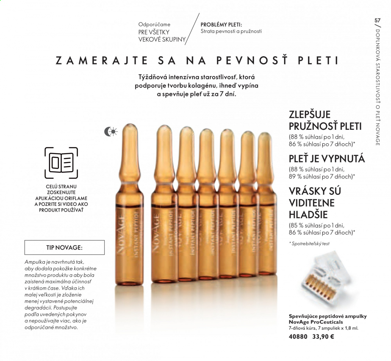 Leták Oriflame. Strana 57