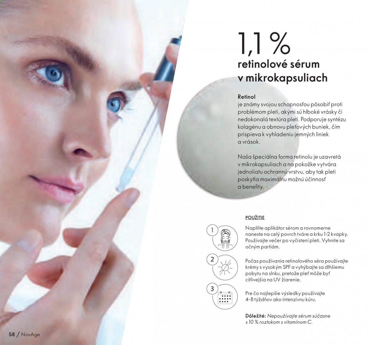 Leták Oriflame. Strana 58