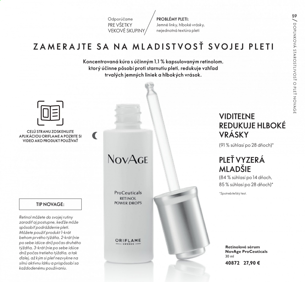 Leták Oriflame. Strana 59