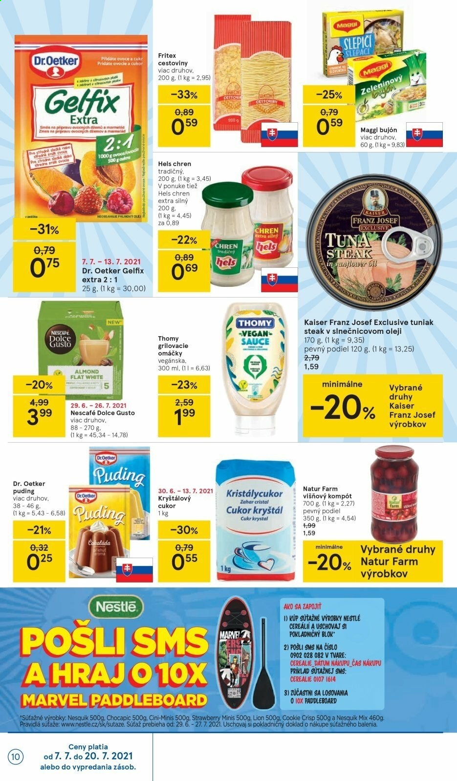 Leták TESCO - 7.7.2021 - 13.7.2021. Strana 10