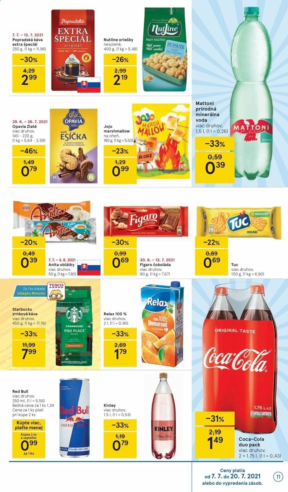 Leták TESCO - 7.7.2021 - 13.7.2021. Strana 11