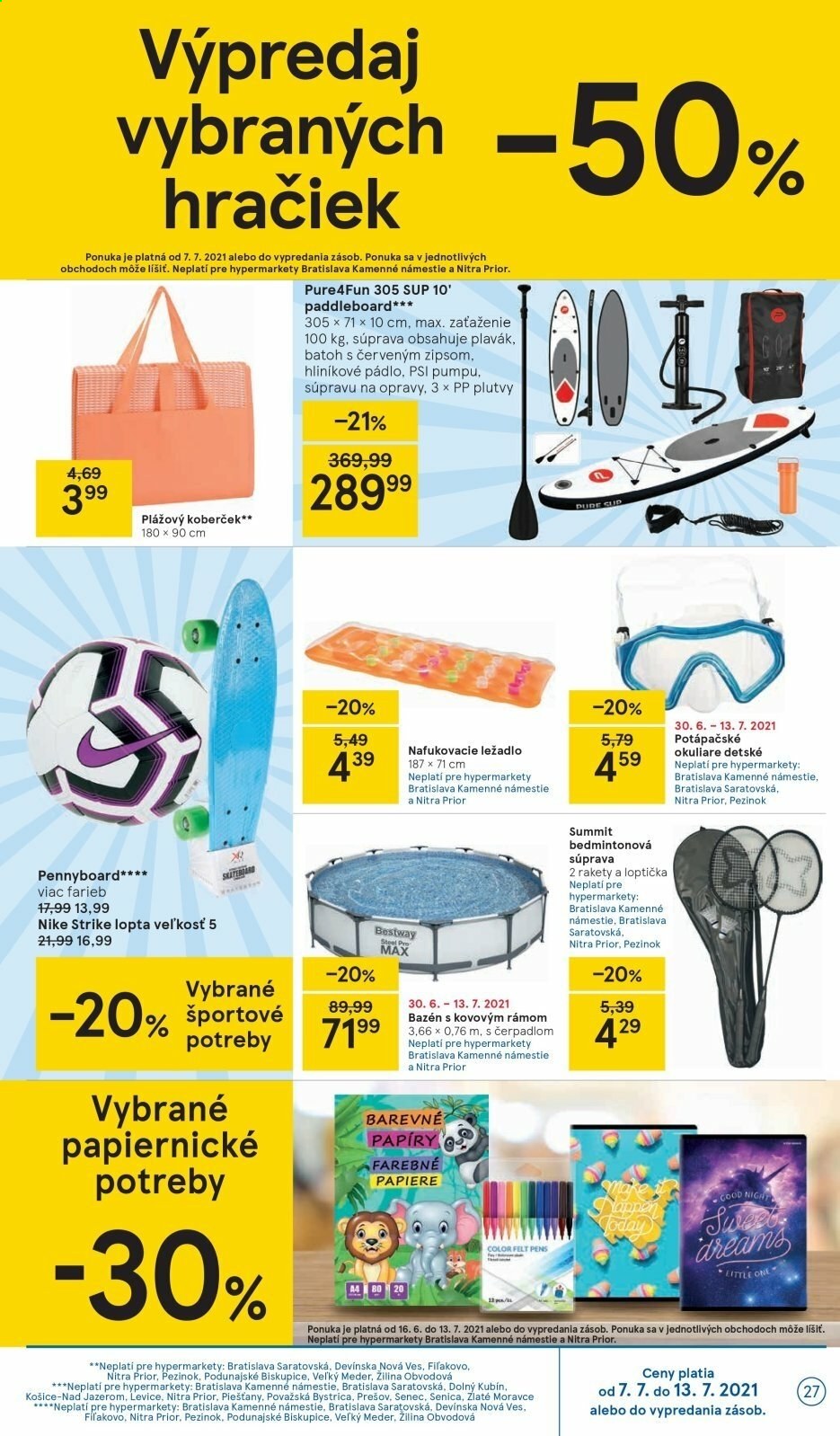 Leták TESCO - 7.7.2021 - 13.7.2021. Strana 27