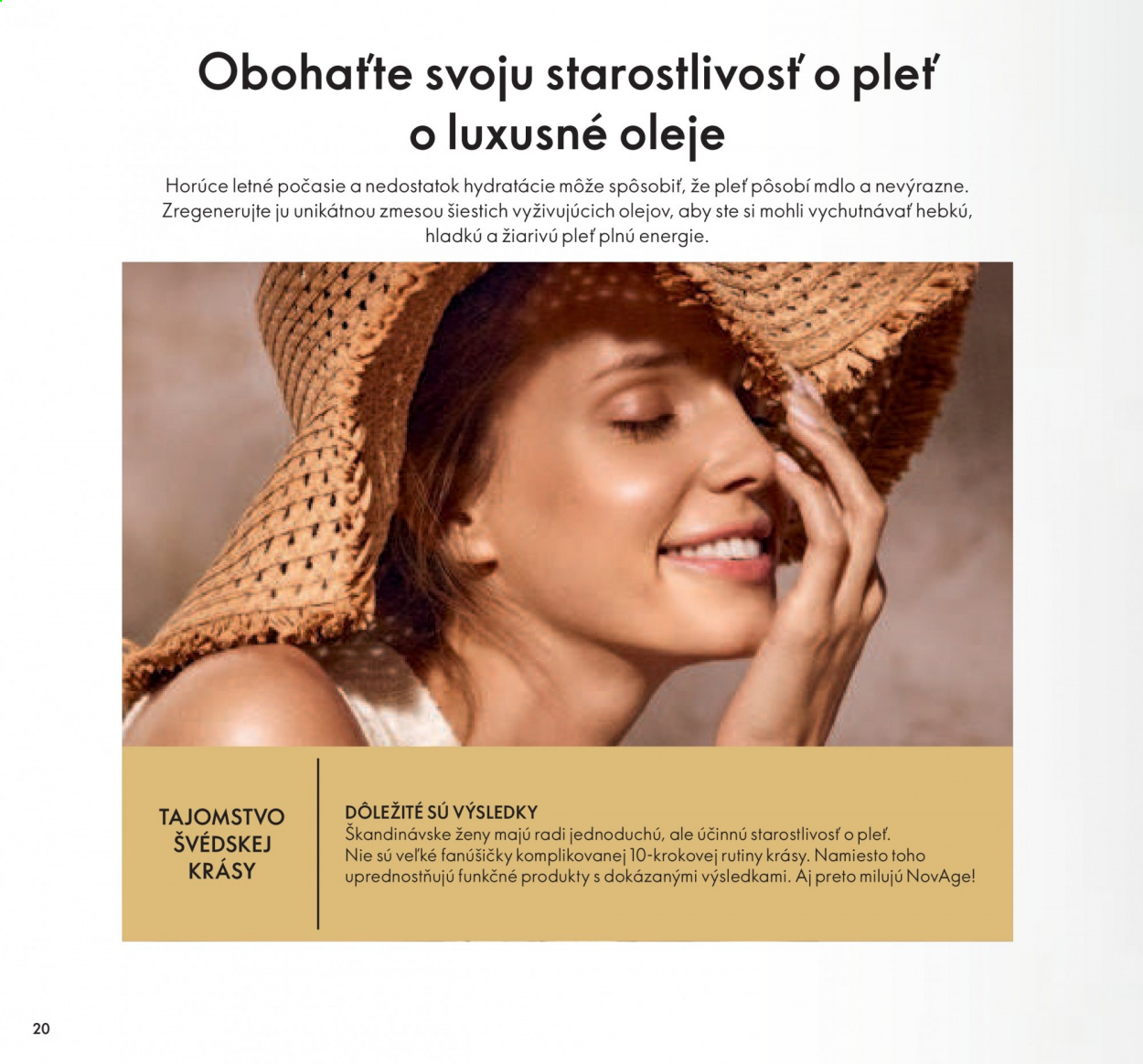 Leták Oriflame - 6.7.2021 - 26.7.2021. Strana 20
