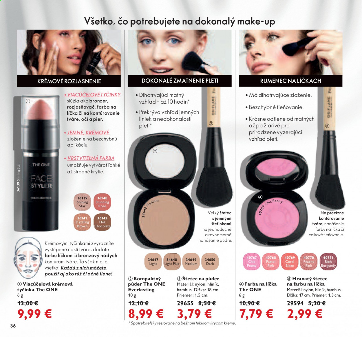 Leták Oriflame - 6.7.2021 - 26.7.2021. Strana 36