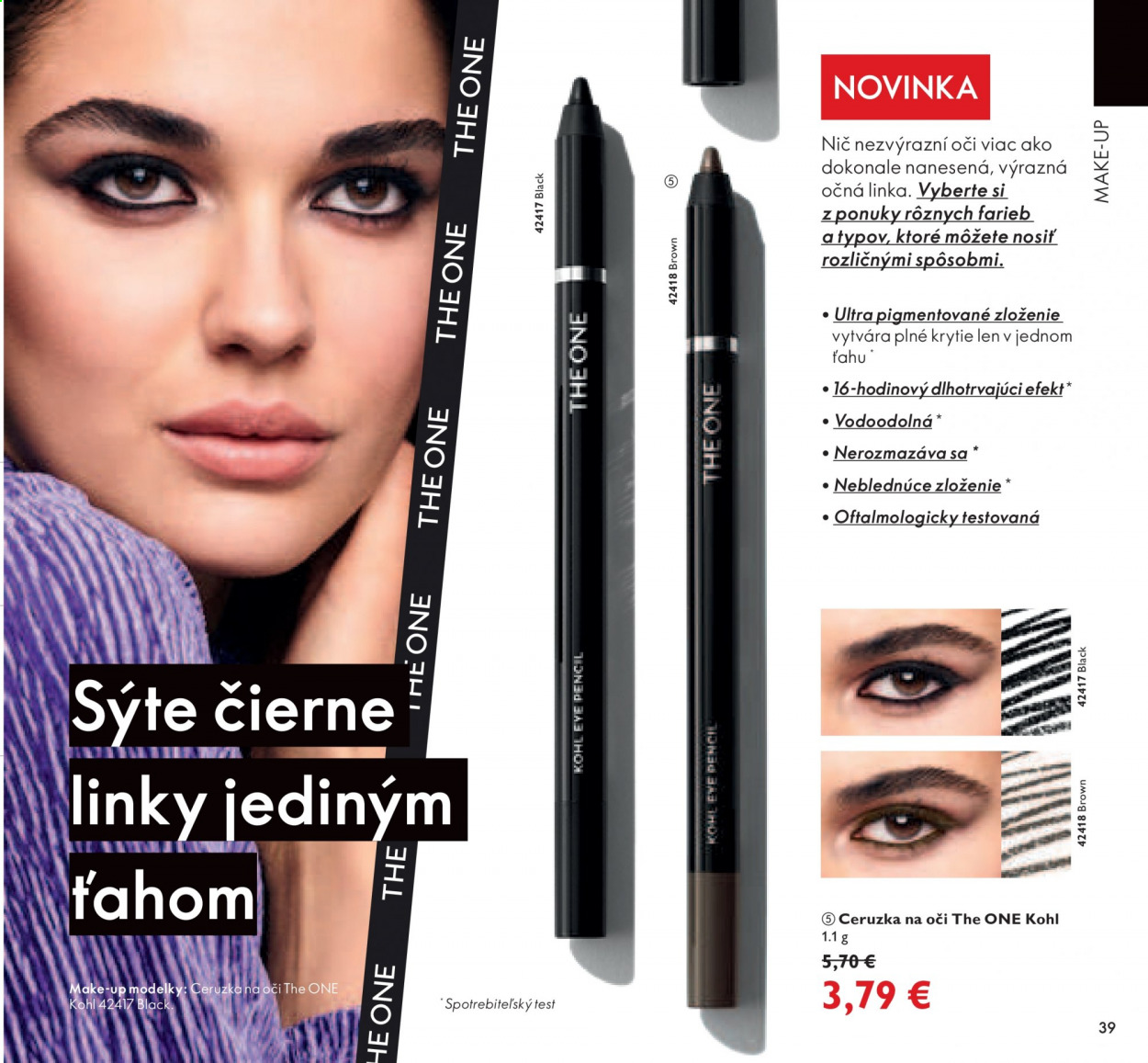 Leták Oriflame - 6.7.2021 - 26.7.2021. Strana 39