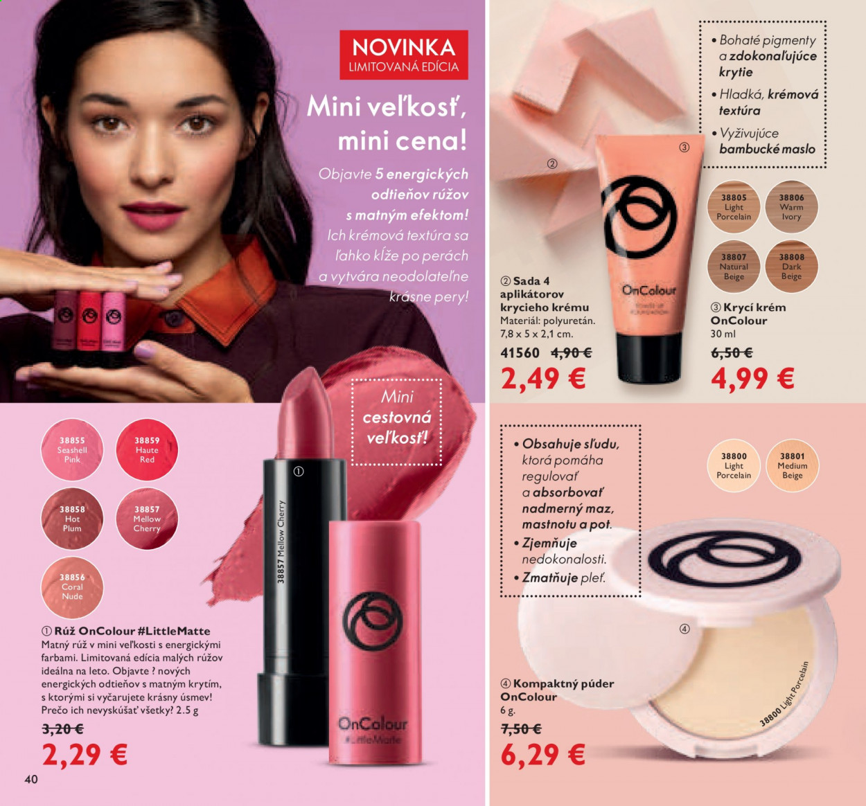 Leták Oriflame - 6.7.2021 - 26.7.2021. Strana 40